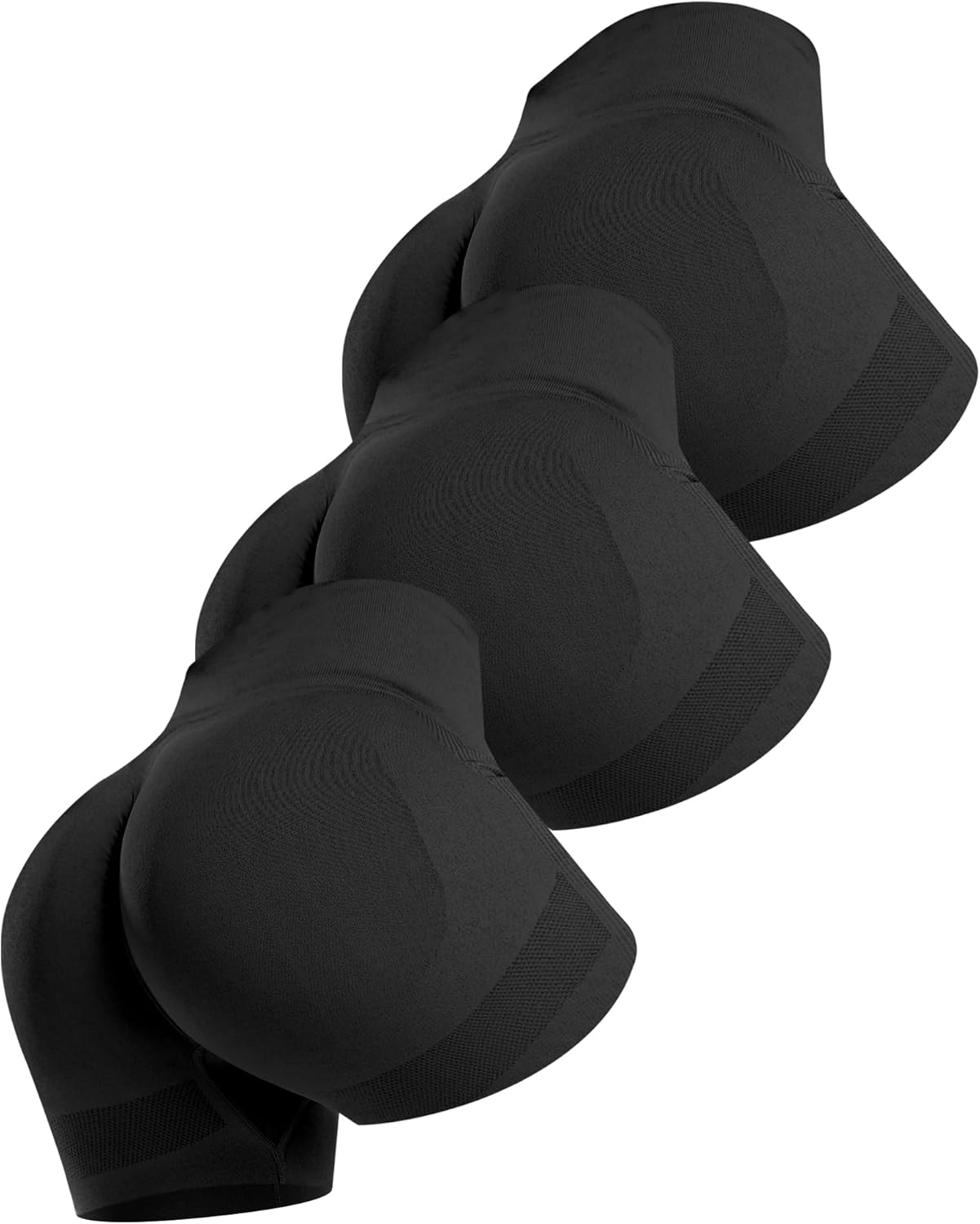 ATHVOTAR Workout Gym Biker Shorts Women: High Waisted Seamless Sports Running Butt Lifting Shorts Sets